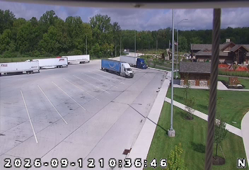 INDOT camera: I-64: 1-064-007-5-ebra-_-cam-2 I-64 EB @ Black River rest area