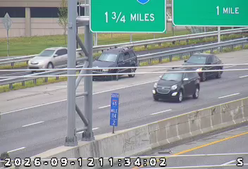 INDOT camera: I-65: 1-065-114-3-_-_-cam-1 I-65/114.3 21ST ST
