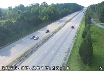 INDOT traffic camera: I-65: 1-065-058-3-2 N OF  SR 11