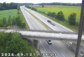 INDOT camera: I-65: 1-065-061-8-1 S OF SR 58