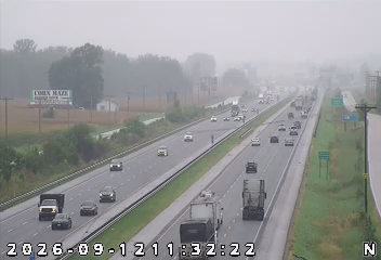 INDOT camera: I-65: 1-065-136-1-1 S OF LEBANON