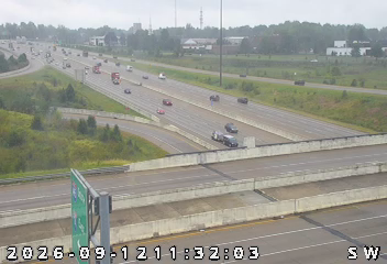 INDOT camera: I-465: 1-465-014-0-1 W 10TH ST