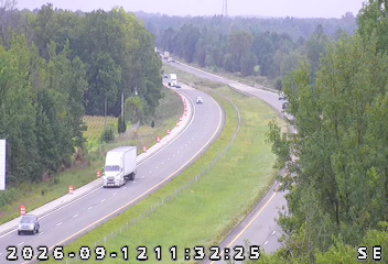 INDOT traffic camera: I-65: 1-065-048-2-2 S OF US 50