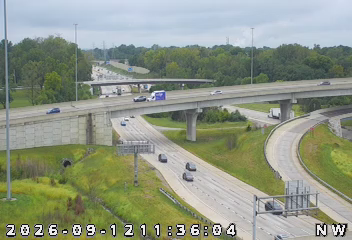INDOT camera: I-65: 1-065-106-0-2 I-465 SOUTH