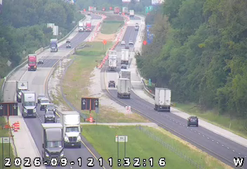 INDOT camera: I-70: 1-070-009-6-1 W of Fruitridge Ave