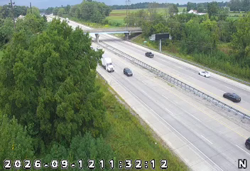 INDOT traffic camera: I-65: 1-065-052-4-1 N OF US 50