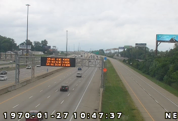 INDOT camera: I-65: 1-065-002-8-2 N OF EASTERN BLVD