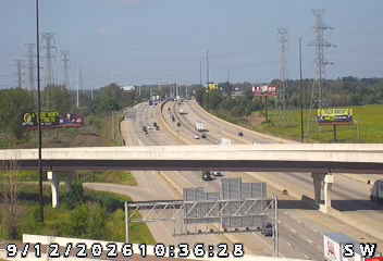 INDOT camera: I-65: 1-094-011-9-1 I-80-94/11.9 I-65 MAINLINE