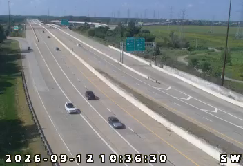 INDOT camera: I-65: 1-065-260-1-2 N  OF  I-80/94