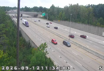INDOT camera: I-465: 1-465-044-4-1 EAST 16TH ST