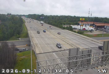 INDOT camera: I-465: 1-465-045-6-1 US 40 E/WASHINGTON ST