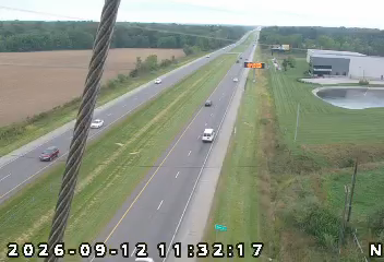INDOT camera: I-69: 1-069-321-9-1 ALLEN/DEKALB COUNTY LINE
