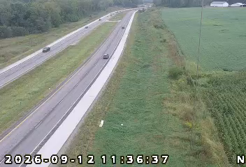 INDOT camera: I-69: 1-069-146-5-1 N OF HENDERSON FORD