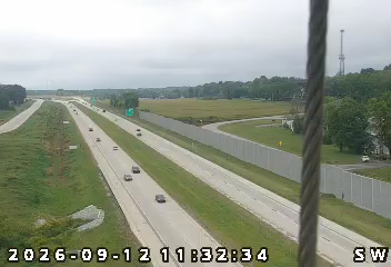 INDOT camera: I-69: 1-069-154-8-2 SR37 / STONES CROSSING RD