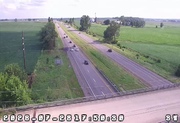 INDOT traffic camera: I-65: 1-065-079-0-1 @ COUNTY LINE RD