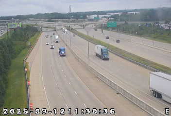 INDOT camera: I-70: 1-070-072-3-_-_-cam-1 I-70/72.3 HIGH SCHOOL RD