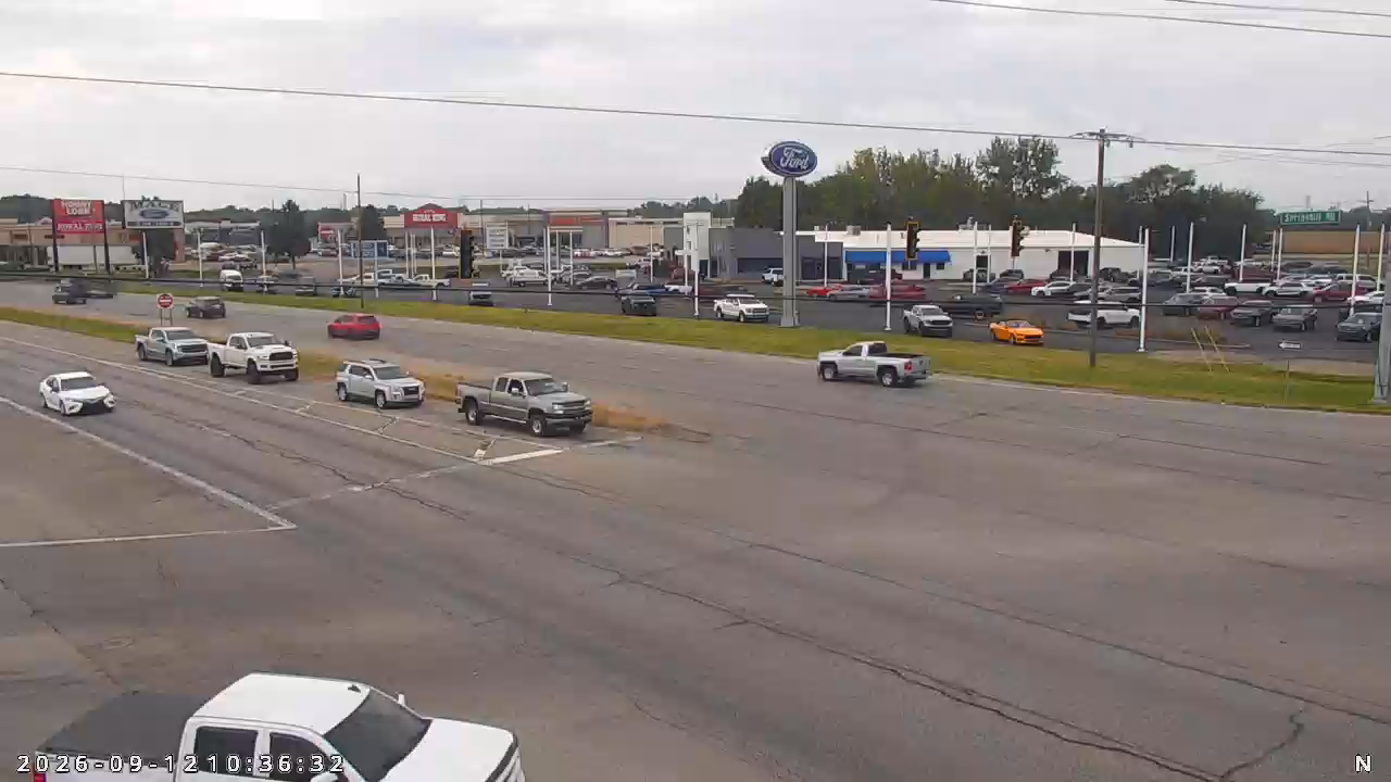 INDOT camera: US 41: 01-084-079-cam1 US41 @ Springhill Rd