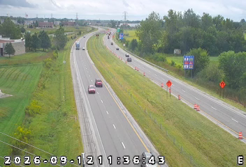 INDOT camera: I-74: 1-074-111-6-_-_-cam-1 I-74/111.6 E of Michigan Rd