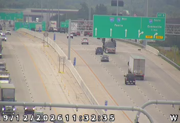 INDOT camera: I-465: 1-465-002-9-_-_-cam-2 I-465/2.9 W OF MERIDIAN ST