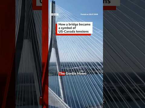 This new bridge aimed to show US-Canada unity but instead stoked divisions. #BBCNews